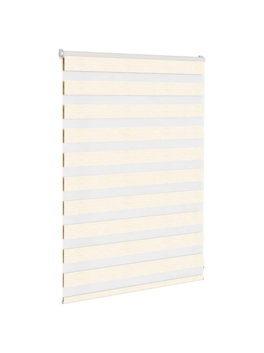 Zebra roleta mramorově béžová šířka látky 100,9 cm polyester