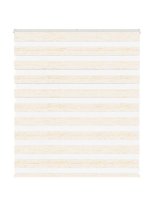 Zebra roleta mramorově béžová šířka látky 120,9 cm polyester