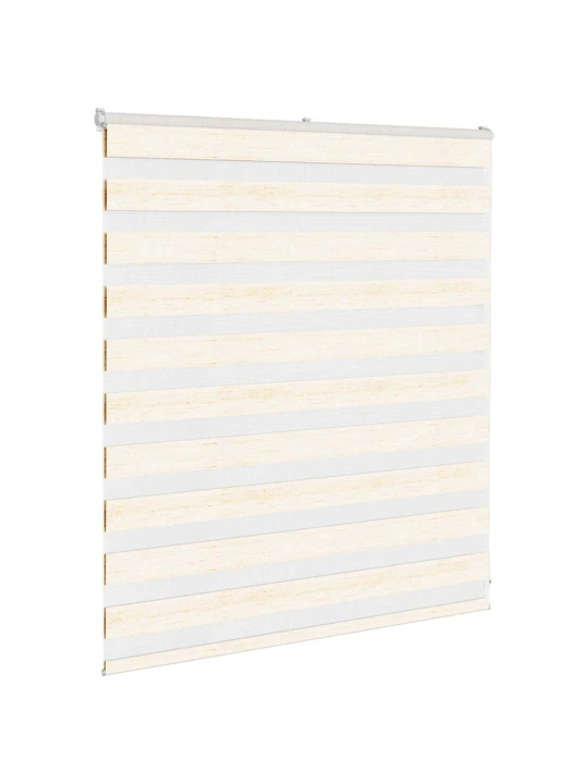 Zebra roleta mramorově béžová šířka látky 125,9 cm polyester