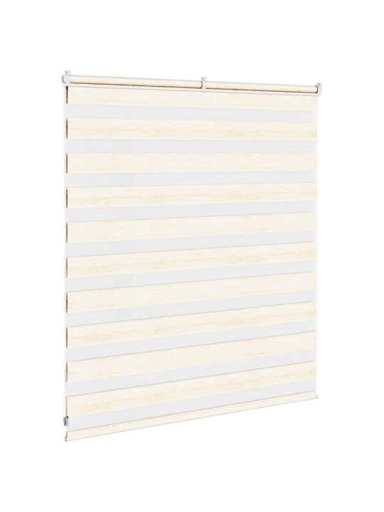 Zebra roleta mramorově béžová šířka látky 125,9 cm polyester