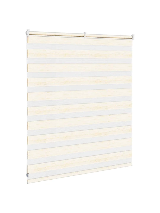 Zebra roleta mramorově béžová šířka látky 125,9 cm polyester