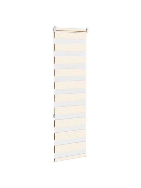 Zebra roleta mramorově béžová šířka látky 35,9 cm polyester