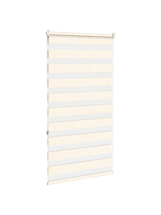 Zebra roleta mramorově béžová šířka látky 70,9 cm polyester