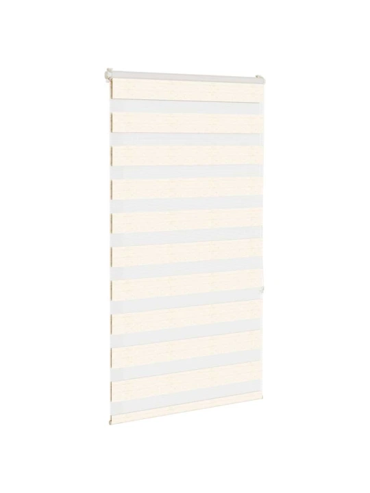 Zebra roleta mramorově béžová šířka látky 75,9 cm polyester