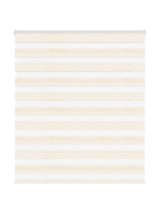 Zebra roleta mramorově béžová šířka látky 115,9 cm polyester