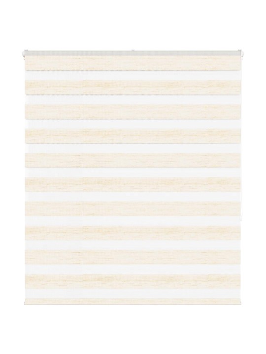 Zebra roleta mramorově béžová šířka látky 120,9 cm polyester