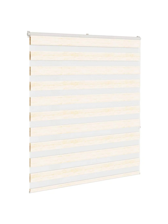 Zebra roleta mramorově béžová šířka látky 120,9 cm polyester