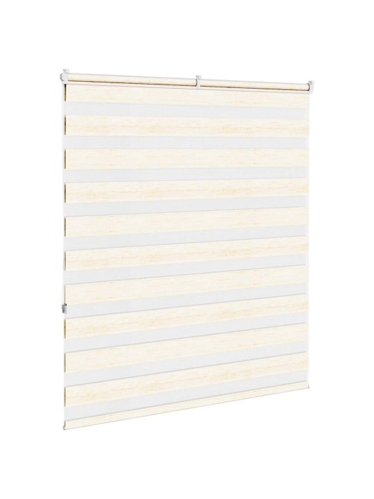 Zebra roleta mramorově béžová šířka látky 120,9 cm polyester
