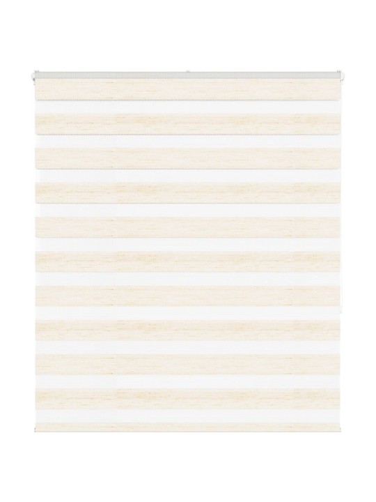 Zebra roleta mramorově béžová šířka látky 130,9 cm polyester