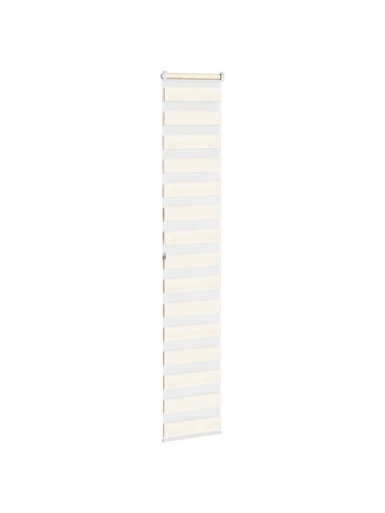 Zebra roleta mramorově béžová šířka látky 40,9 cm polyester