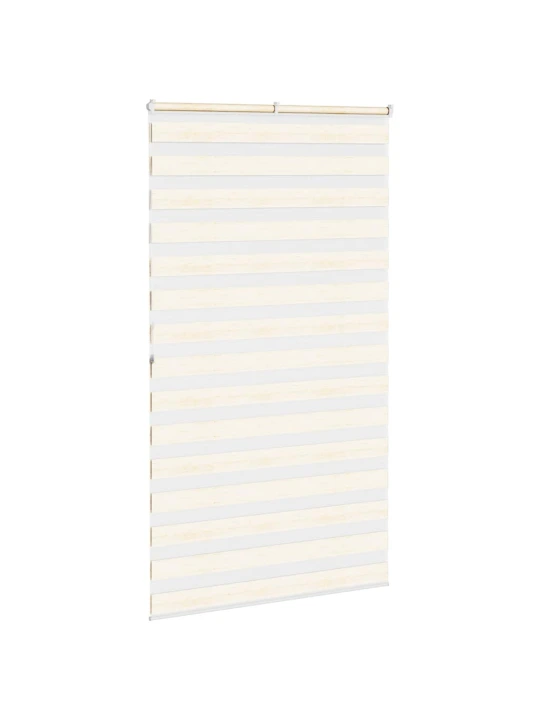 Zebra roleta mramorově béžová šířka látky 125,9 cm polyester