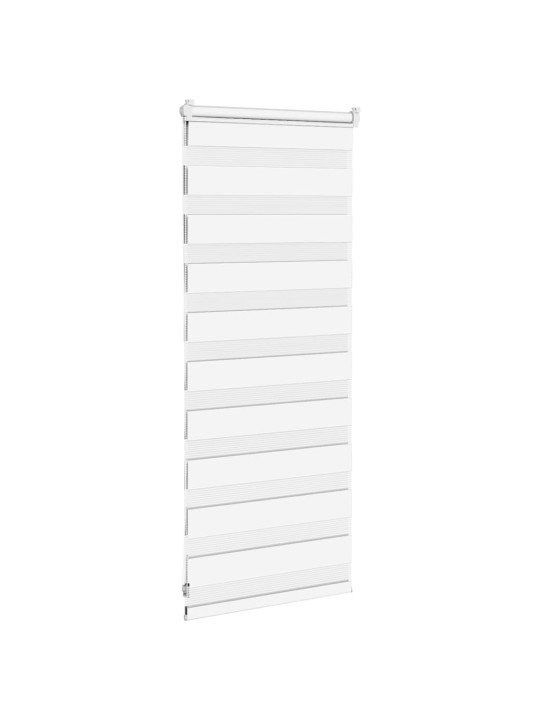 Zebra roleta bílá 65x100 cm šířka látky 60,9 cm polyester