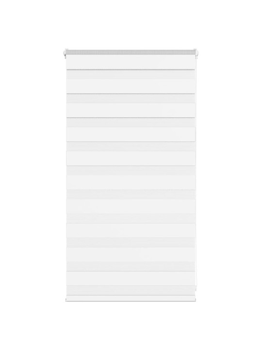 Zebra roleta bílá 75x100 cm šířka látky 70,9 cm polyester