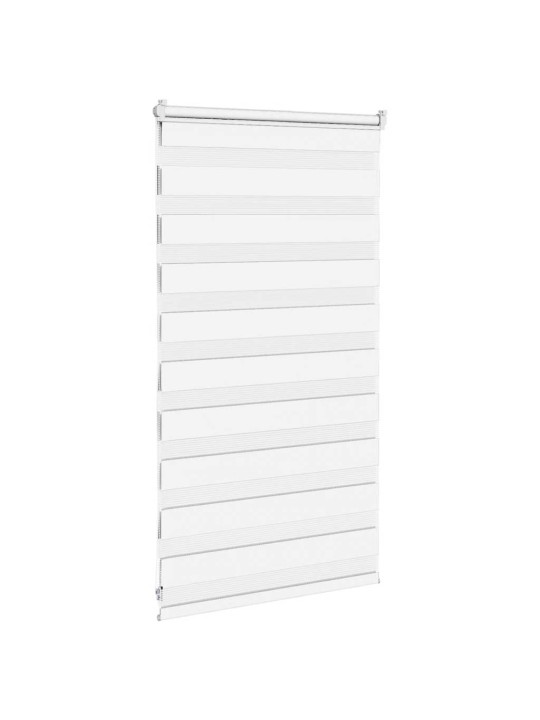 Zebra roleta bílá 75x100 cm šířka látky 70,9 cm polyester