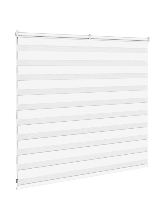 Zebra roleta bílá 160x100 cm šířka látky 155,9 cm polyester