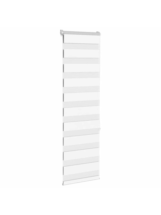 Zebra roleta bílá 45x150 cm šířka látky 40,9 cm polyester