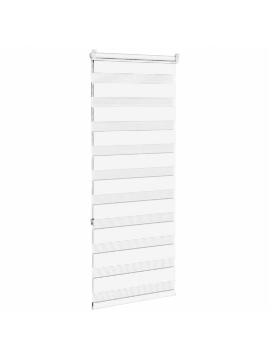 Zebra roleta bílá 65x150 cm šířka látky 60,9 cm polyester