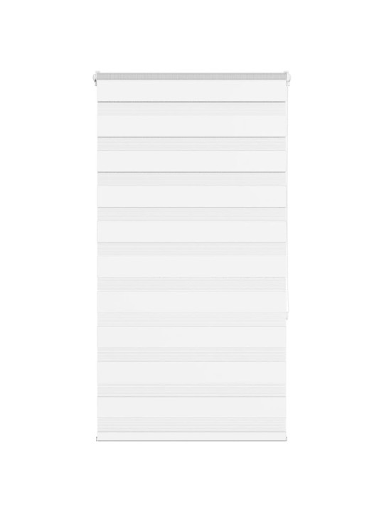 Zebra roleta bílá 75x150 cm šířka látky 70,9 cm polyester
