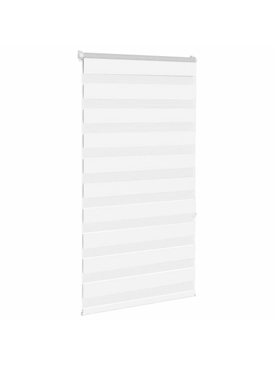 Zebra roleta bílá 85x150 cm šířka látky 80,9 cm polyester