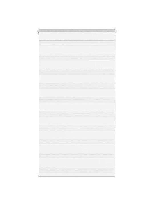 Zebra roleta bílá 90x150 cm šířka látky 85,9 cm polyester