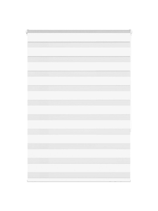Zebra roleta bílá 95x150 cm šířka látky 90,9 cm polyester
