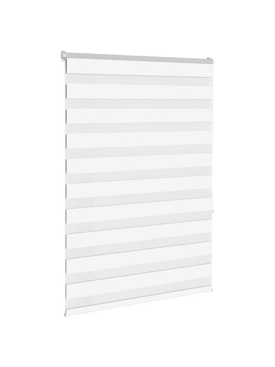 Zebra roleta bílá 95x150 cm šířka látky 90,9 cm polyester