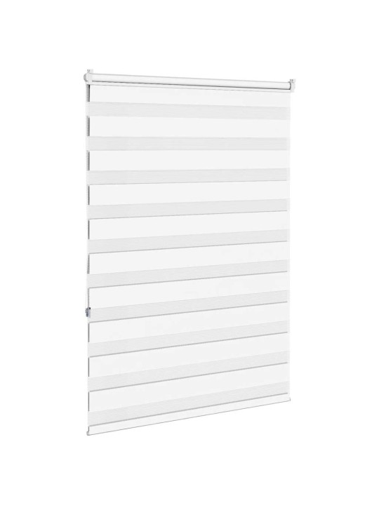 Zebra roleta bílá 95x150 cm šířka látky 90,9 cm polyester