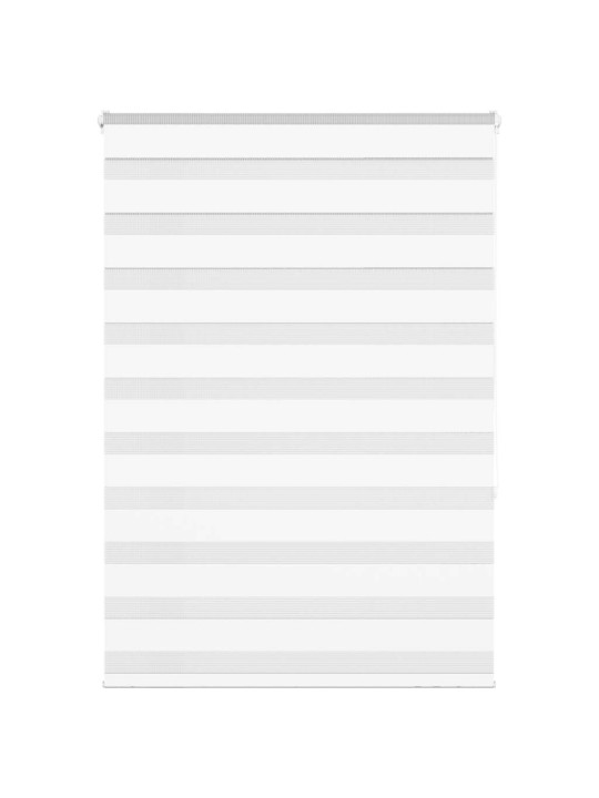 Zebra roleta bílá 115x150 cm šířka látky 110,9 cm polyester