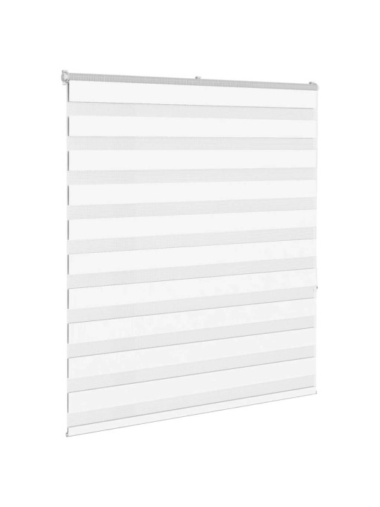 Zebra roleta bílá 135x150 cm šířka látky 130,9 cm polyester