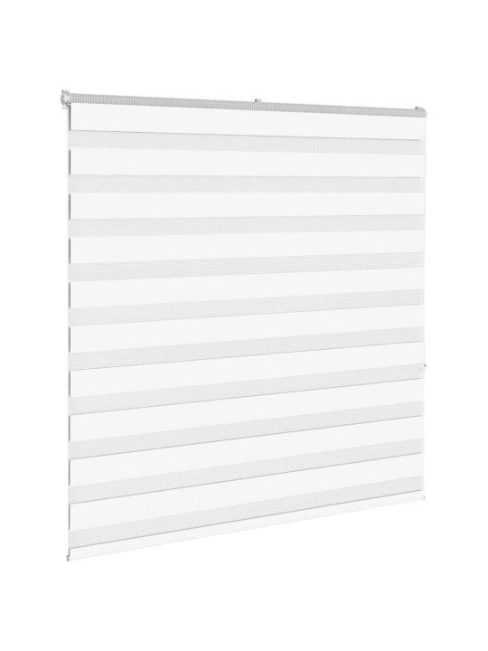 Zebra roleta bílá 145x150 cm šířka látky 140,9 cm polyester