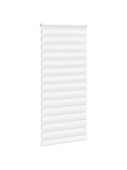 Zebra roleta bílá 105x200 cm šířka látky 100,9 cm polyester