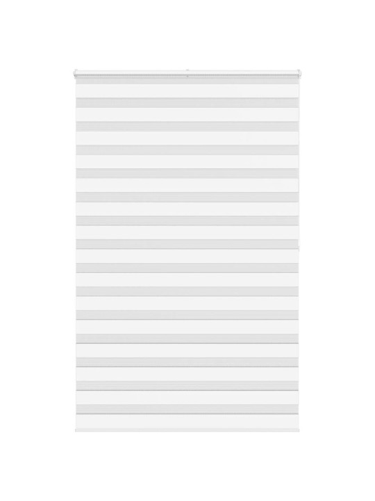 Zebra roleta bílá 140x200 cm šířka látky 135,9 cm polyester
