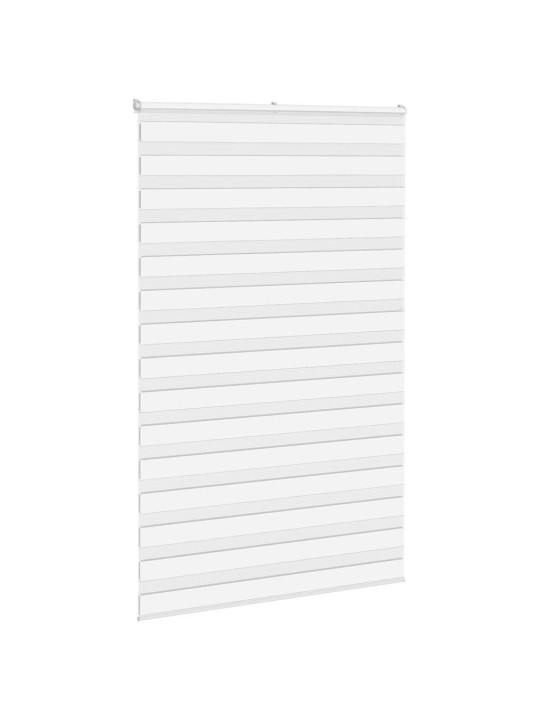 Zebra roleta bílá 140x200 cm šířka látky 135,9 cm polyester