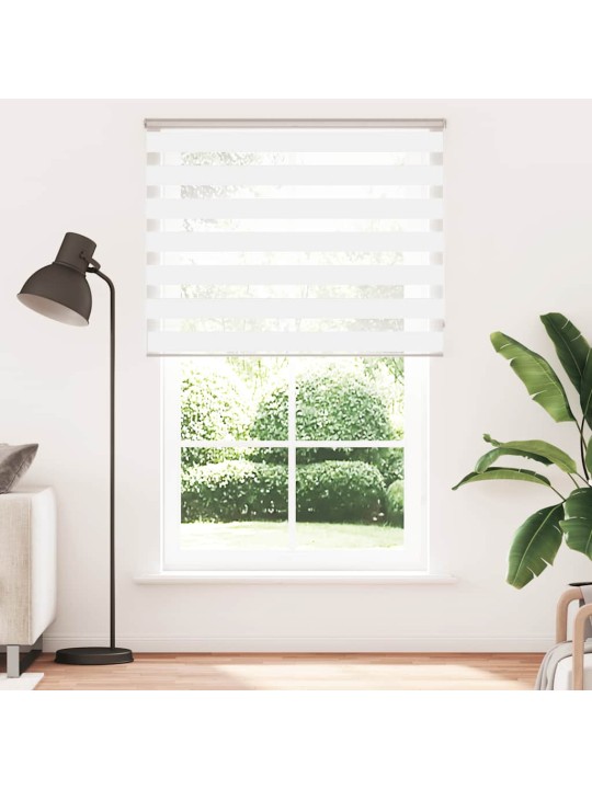 Zebra roleta bílá 145x200 cm šířka látky 140,9 cm polyester