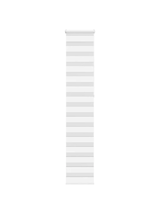Zebra roleta bílá 40x230 cm šířka látky 35,9 cm polyester
