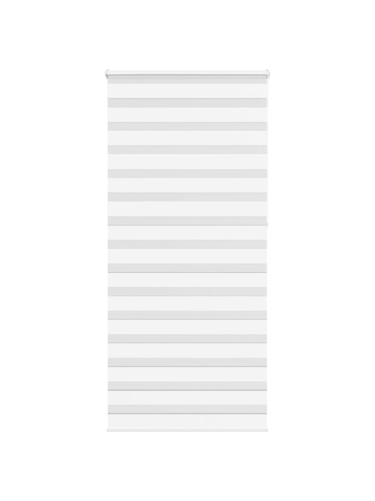 Zebra roleta bílá 105x230 cm šířka látky 100,9 cm polyester