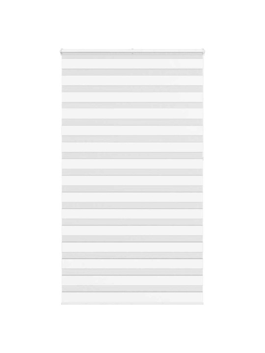 Zebra roleta bílá 135x230 cm šířka látky 130,9 cm polyester