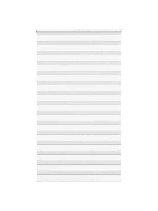 Zebra roleta bílá 135x230 cm šířka látky 130,9 cm polyester