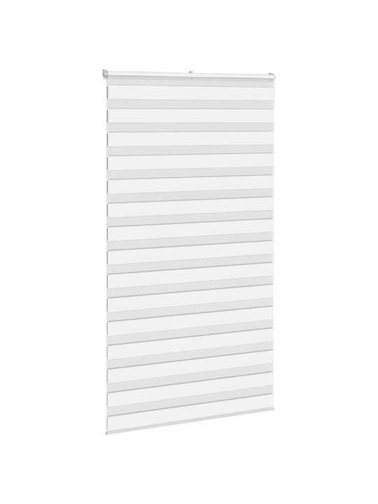 Zebra roleta bílá 135x230 cm šířka látky 130,9 cm polyester