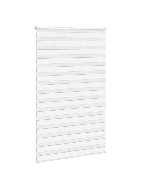 Zebra roleta bílá 140x230 cm šířka látky 135,9 cm polyester