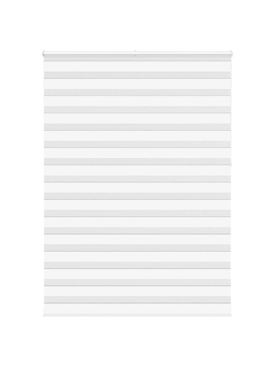 Zebra roleta bílá 165x230 cm šířka látky 160,9 cm polyester