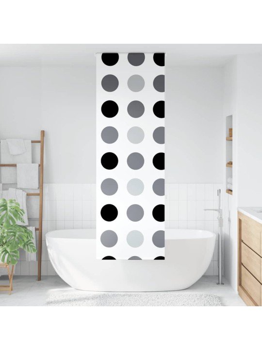 Sprchová roleta 80x240 cm šířka látky 76 cm