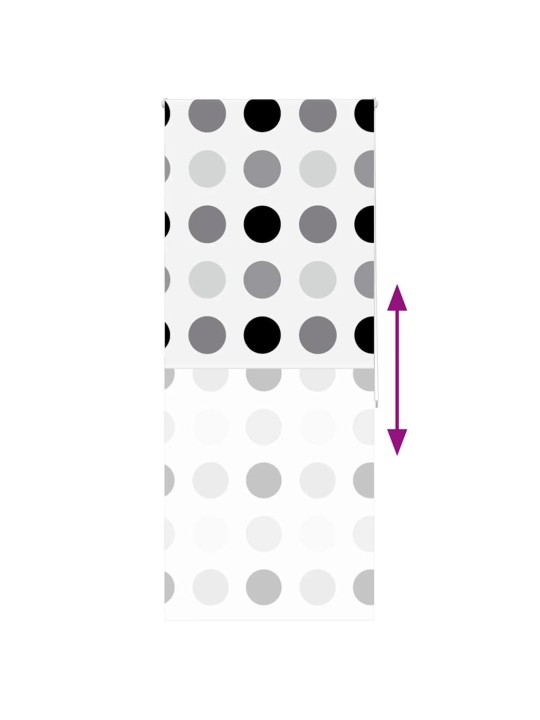 Sprchová roleta 90x240 cm šířka látky 86 cm