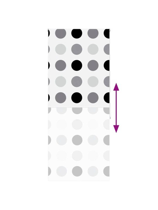 Sprchová roleta 100x240 cm šířka látky 96 cm