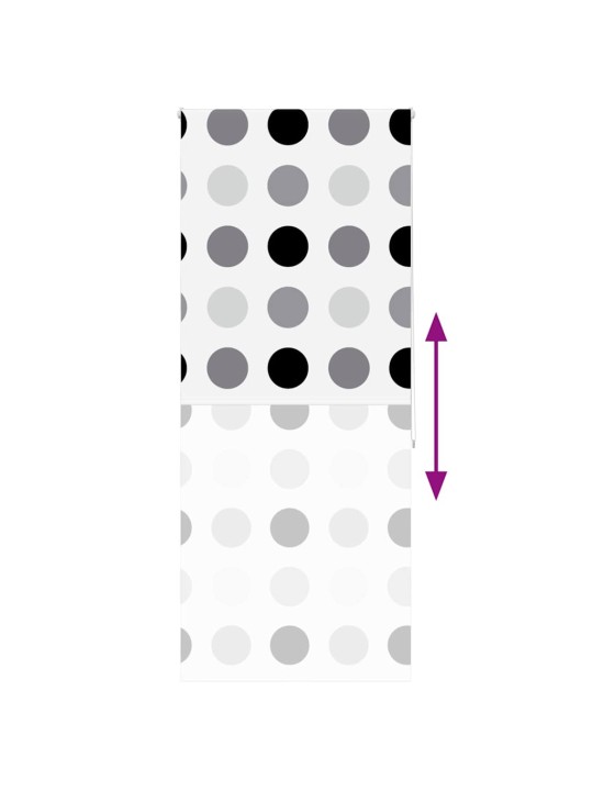 Sprchová roleta 110x240 cm šířka látky 106 cm