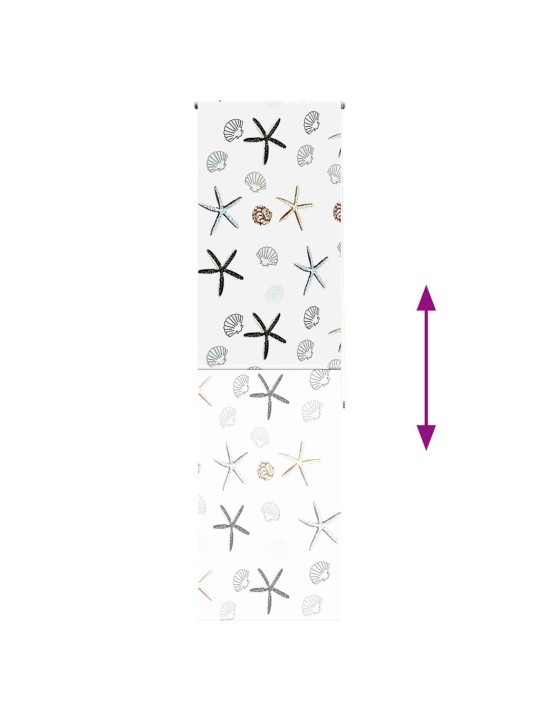 Sprchová roleta 80x240 cm šířka látky 76 cm