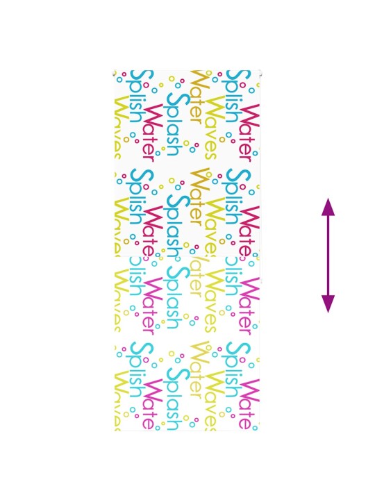 Sprchová roleta 90x240 cm šířka látky 86 cm