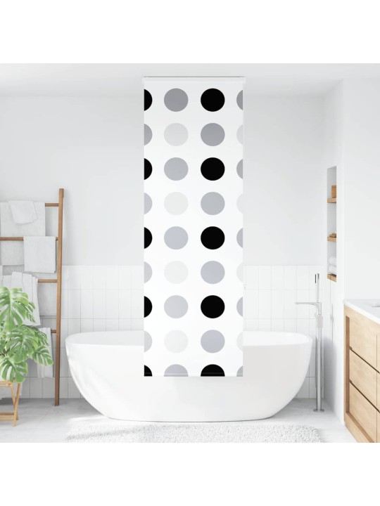 Sprchová roleta s kazetou 60x240 cm šířka látky 56 cm