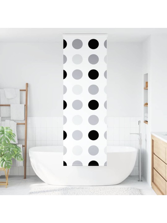 Sprchová roleta s kazetou 70x240 cm šířka látky 66 cm