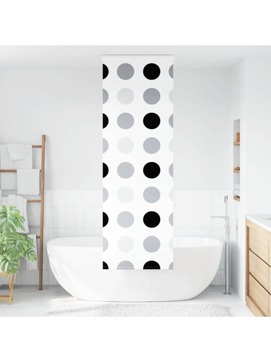 Sprchová roleta s kazetou 80x240 cm šířka látky 76 cm